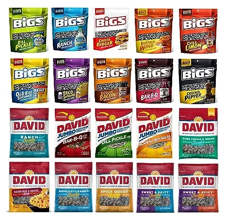 Tribeca Curations | Sunflower Seeds Ultimate Variety Pack by Bigs and David | 20 Unique Flavors