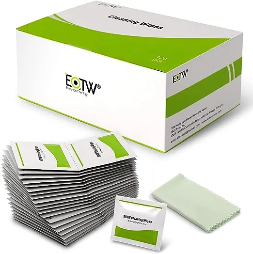 Screen Wipes Individually Wrapped EOTW Computer Screen Cleaner Wipes