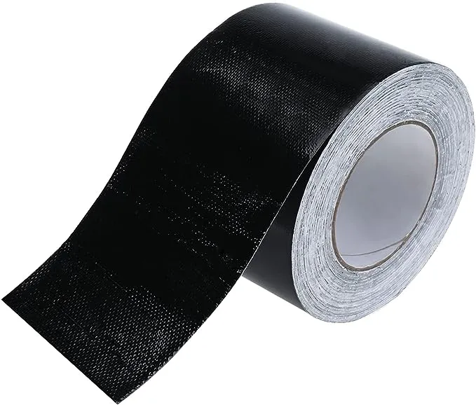 RealPlus 4" x100' RV Underbelly Tape Camper Mobile Home Belly Tape Travel Trailer Bottom Repair Tape RV Underbelly Material Sealing Permanent Adhesive Patch Waterproof Tape