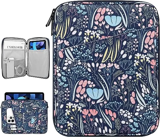 9-11 Inch Tablet Sleeve Bag Carrying Case for iPad 9/8/7th Gen 10.2,iPad Air 11" 2024,iPad Pro 11 M4 M2 2024,iPad Air5/4 10.9,iPad 10th Gen 10.9,Galaxy Tab A9+/S9 FE/A8, Pink