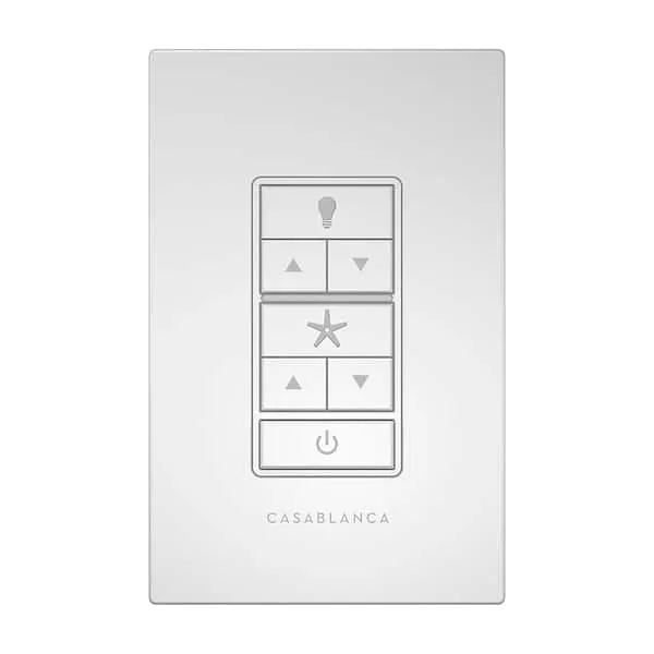 Hunter Fan Company 99195 Casablanca Fan & Light Wall Remote Control, White