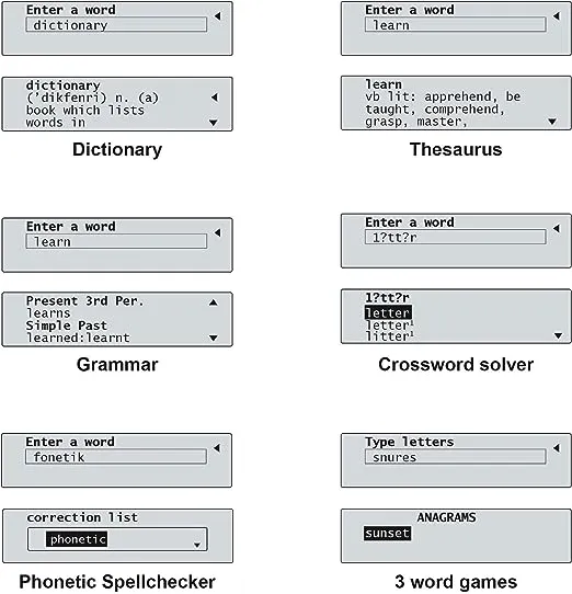 Lexibook D650EN English Electronic Dictionary