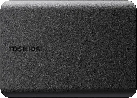 Toshiba Canvio Basics 1TB Portable External Hard Drive USB 3.0, Black - HDTB510XK3AA