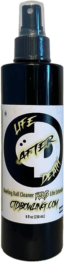 Life After Death Bowling Ball Cleaner & Life Extender from Creatine The Difference | Industrial Grade Strength Formula | Removes Dirt, Oil and Scuff Marks | USBC Approved