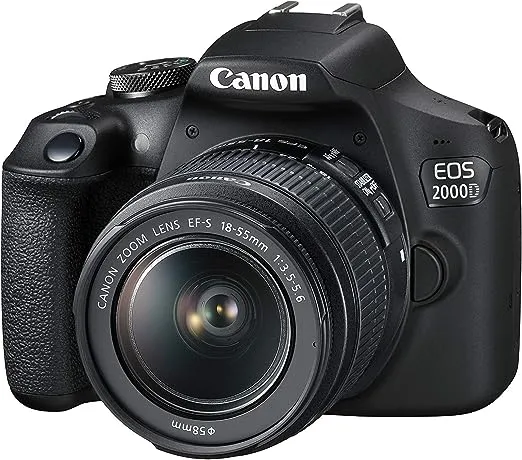 Canon EOS 2000d / Rebel T7 Dslr Camera 18-55mm Lens + + +