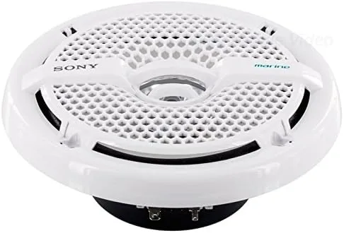 Sony XSMP1611 6.5-Inch Dual Cone Marine Speakers (White)