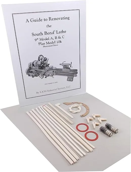 South Bend Lathe Rebuild Kit - 9" Model A, B & C