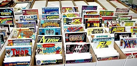 Comics Comic Books Gift Pack - 20 Marvel & DC Only - Superheroes Grab Bag