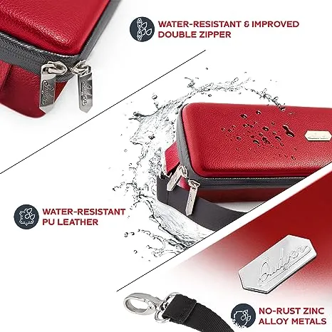 Quiver Bolt TCG Card Case in Red