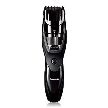 Panasonic Cordless Men's Beard Trimmer with 19 Adjustable Trim Length Settings, Washable, ER-GB42-K