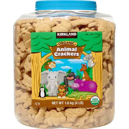 Kirkland Signature Organic Animal Crackers