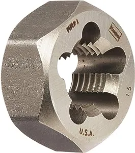 Hanson 7350 Irwin Rethreading Hex Metric Die - 14mm-1.50mm