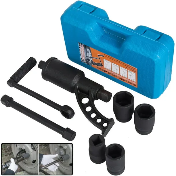 COTOUXKER Torque Multiplier, Heavy Duty Torque Multiplier Wrench Set for Lug Nut Remover 1/2 Driver 1:16 Labor Saving Wrench