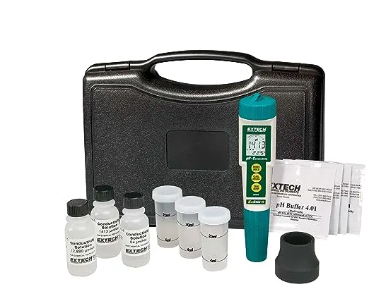 Extech Instruments EC510 Waterproof ExStik II pH/Conductivity Meter Kit