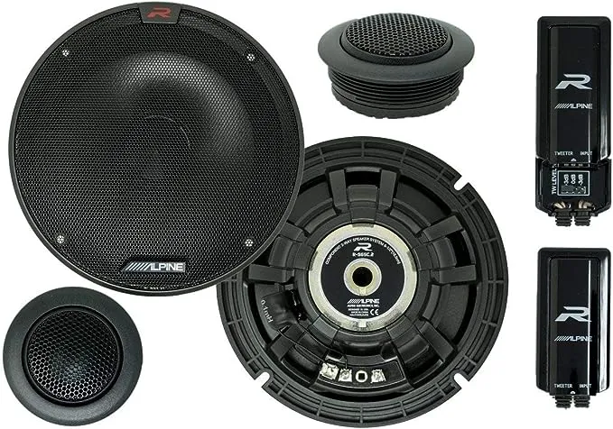 Alpine | R-S65C.2 R-Series 6.5" Component 2-Way Speakers