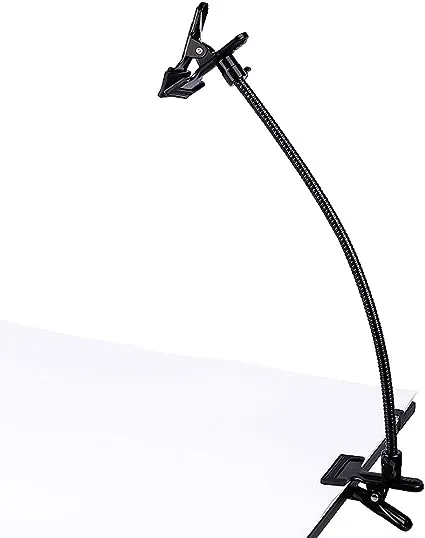 Photo Studio Lighting Light Stand Clamps Background Clip Gooseneck Tube Small...