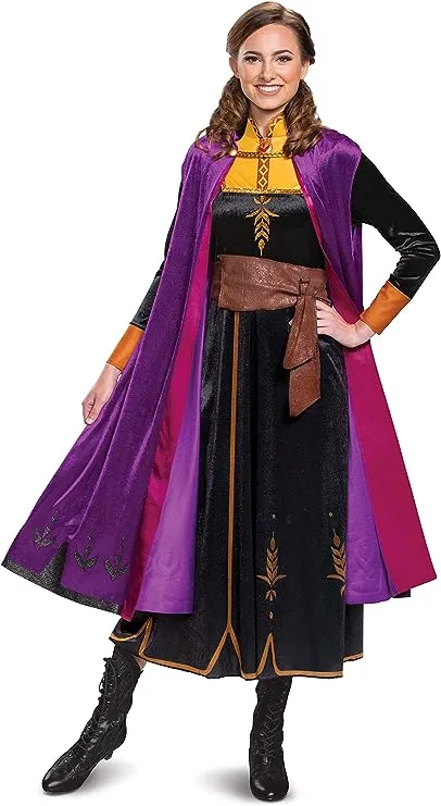 Disguise Deluxe Frozen 2 Anna Womens Costume