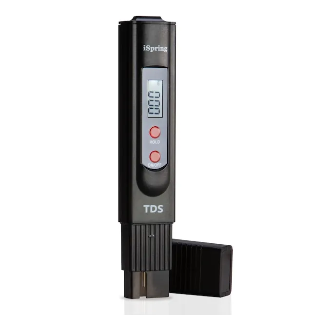 iSpring 2-Button Digital TDS Meter with Backlit LCD Water Test Kit