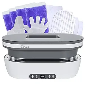 Paraffin Wax Machine for Hand and Feet with 4 Pack of Paraffin Wax, Wewax 450...