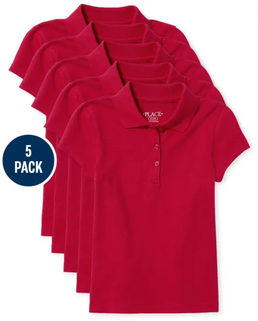 The Children’s Place Multipack Short Sleeve Pique Polo