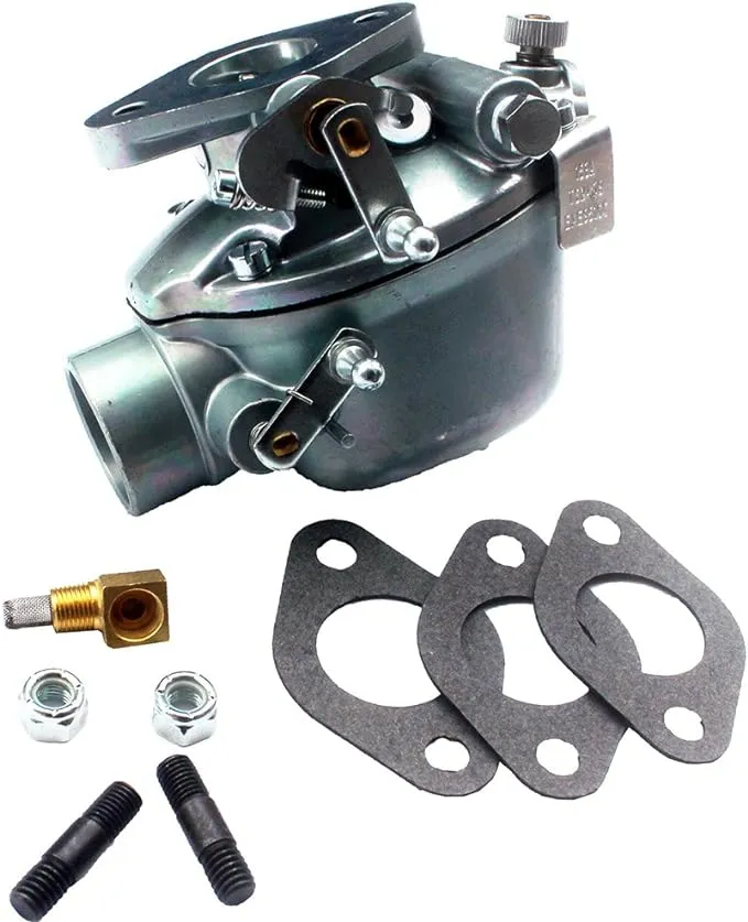 KIPA Carburetor For Ford Jubilee NAA NAB Tractor EAE9510C B2NN9510A Marvel Schebler TSX428 0-13880 13880 All States Ag 155439 Carburetor Carb With Mounting Gaskets