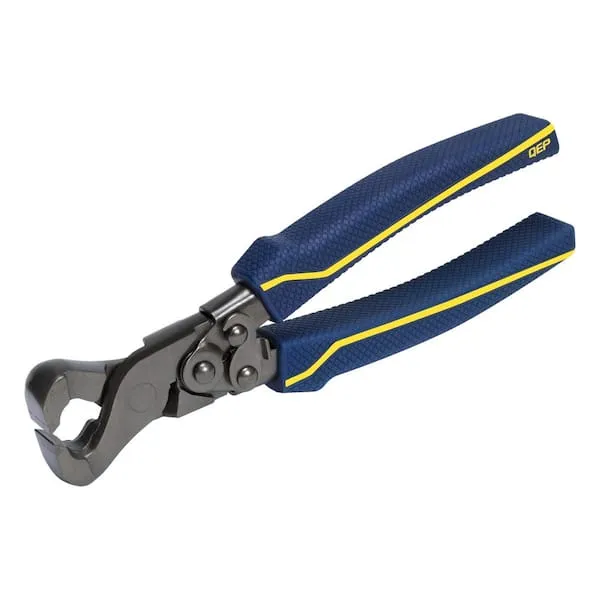 QEP 9 in. Compound Tile Nipper with Tungsten Carbide Tips for All Tile Types up to 1/4 in. Thick