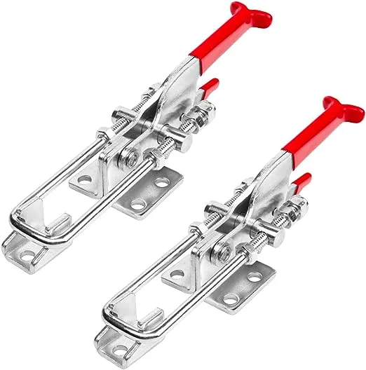 **** Heavy Duty Adjustable Latch-Action U Bolt Self-locking Toggle Clamps, 700