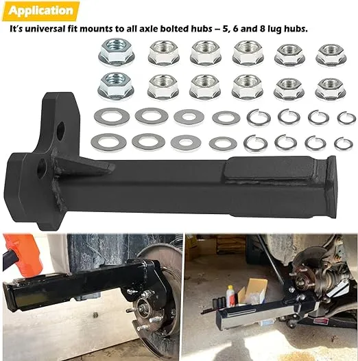 8629 Universal Wheel Bearing Hub Removal Tool Replaces for ATD Tools, Compatible with All Axle Bolt Hubs (5, 6 and 8 Lug Hubs)