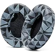 WC Wicked Cushions Extra Thick Earpads for Sony WH1000XM4 Headphones - Soft PU Leather Cushions, Luxurious Noise Isolating Memory Foam, Added Thickness Without Disabling On/Off Sensor | Black