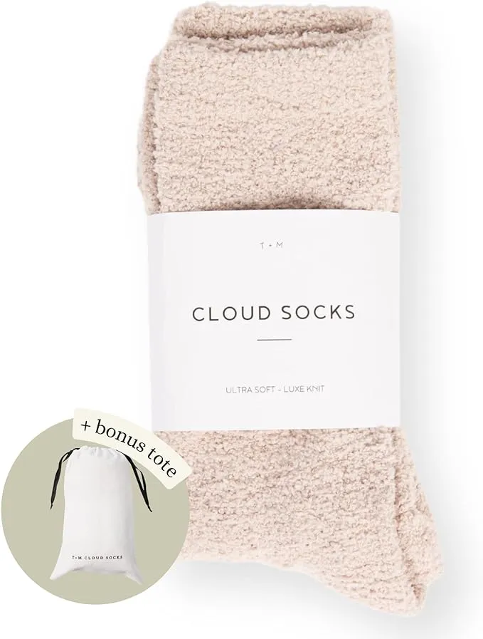 Unboxme Gifts Warm & Cozy Ultra-Luxe Cloud Sock for Women & Men - Super Soft Luxurious Fabric Sleep Socks