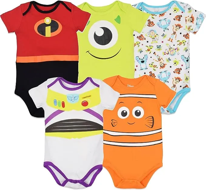 Disney Baby Boys Winnie the Pooh Bodysuits