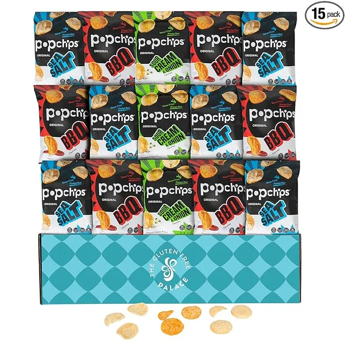 GLUTEN FREE Palace Pop Chips Variety Pack