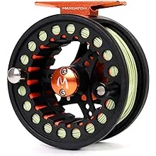 M Maximumcatch Maxcatch Eco Pre-Loaded Fly Fishing Reel Aluminum Body with Fly ...