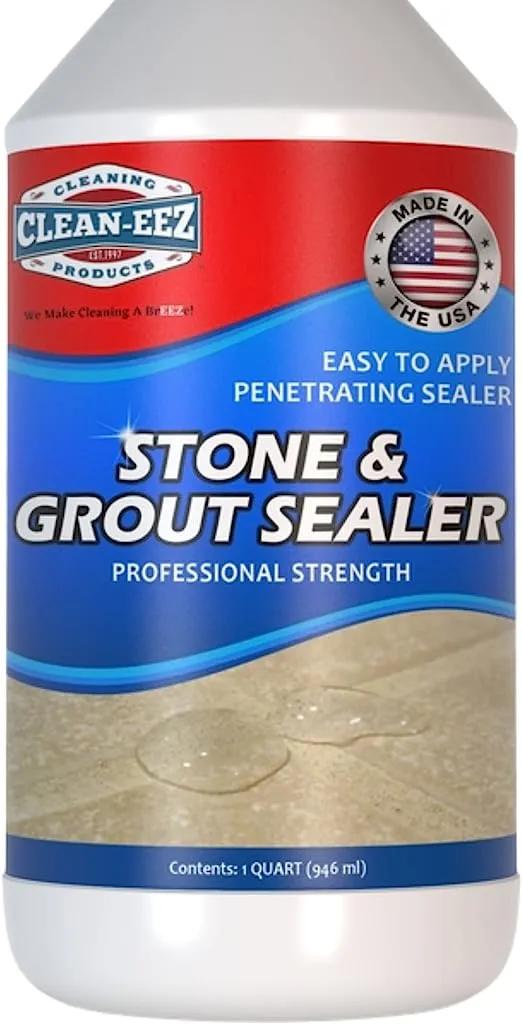 Grout & Granite Penetrating Sealer from The Floor Guys: Also Works On Marble, Travertine, Limestone, Slate. Protects Against