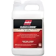 Malco Clean & Shine Interior Car Cleaner and Dressing – Restore Leather, Plastic and Vinyl Surfaces in Your Vehicle/Clean, Condition and Protect in 1 Simple Step / 22 oz. (125922)