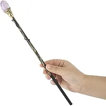 Rich Boxer Fine Handcrafted Amethyst Crystal Magic Wand Cosplay Magic Wand for ...