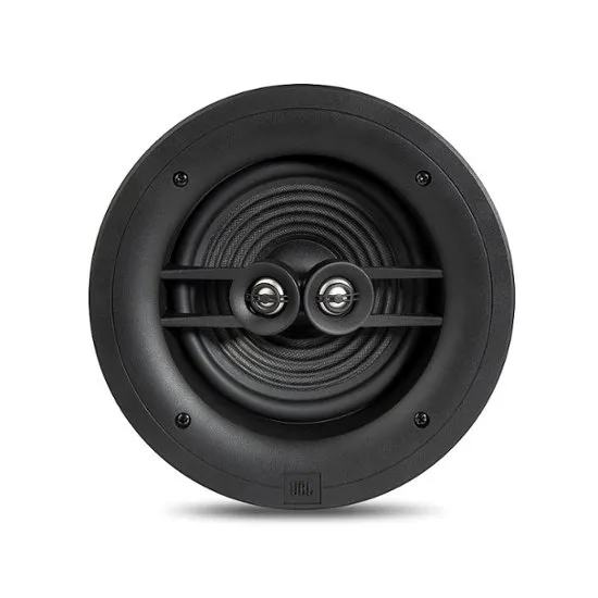 JBL Stage 260CDT - in-Ceiling Loudspeaker with Dual 3/4" Aluminum Dome Tweeters, Dual Voice Coil 6.5" Woofer & Zero Bezel Grille - Easy to Install