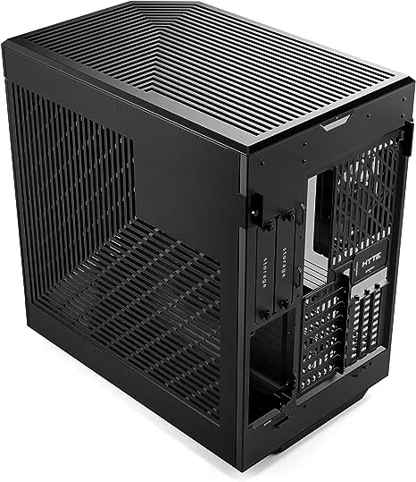 Hyte Y60 Modern Aesthetic Tempered Glass Mid-Tower ATX PC Case, Red