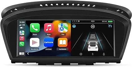 Android 13 Car Radio for BMW 3/5 Series E60 E61 E63 E64 E90 E91 E92 CCC (2004-2008),4+64GB Stereo CarPlay Android Auto Multimedia Player GPS Navigator iDrive System Retained Supports 4G WiFi