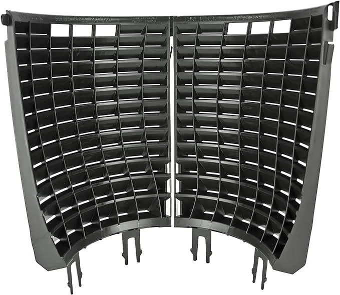 Dirt Lock Scrub Wall 180/360 for Car Wash Bucket Filter Washboard (Black)