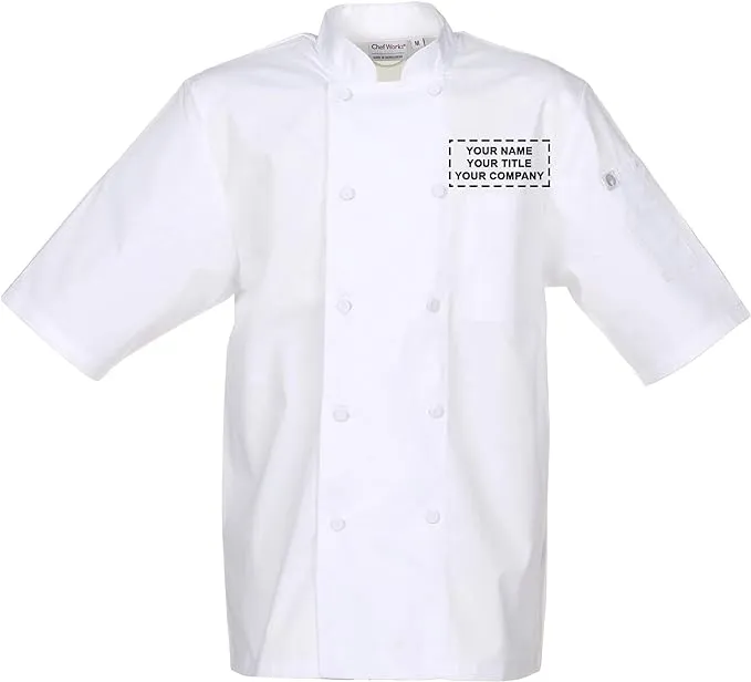 Chef Works Men's Montreal Cool Vent Chef Coat