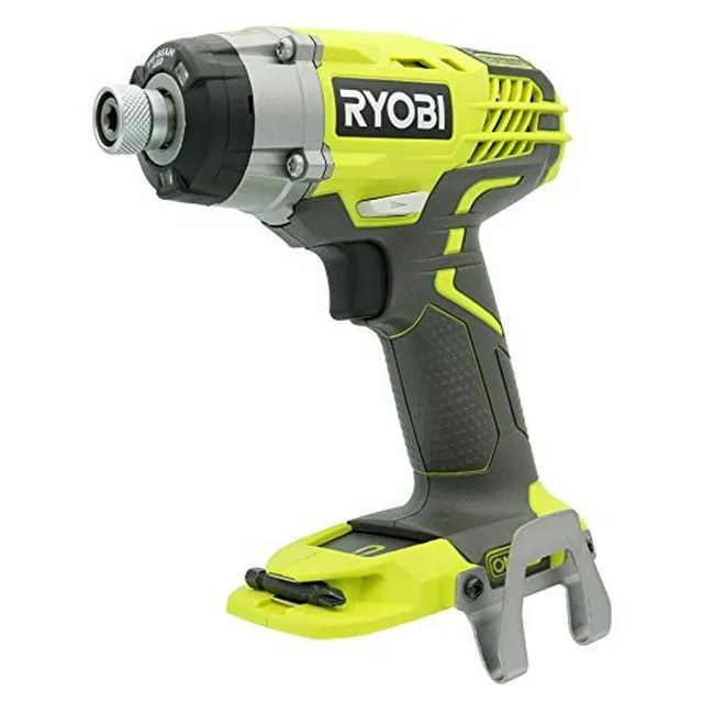 Ryobi P237 18V One+ Lithium Ion Cordless Multi Speed 1-1/4 Inch Keyless Chuck Impact Driver w/ Belt Clip and LED (Battery Not Included / Power Tool Only)