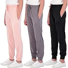 Real Essentials Girls' Dry-Fit Jogger Sweatpants