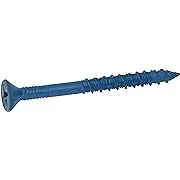 CONFAST 1/4 inch x 2-3/4 inch Flat Phillips Concrete Screw Anchor with Drill Bit ...