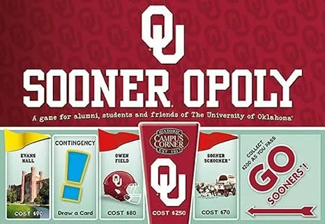 Sooner Opoly Board Game