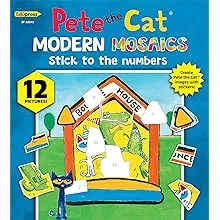 Pete The Cat Modern Mosaics Stick To The Numbers