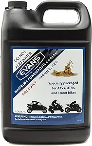 EVANS Coolant Powersports Waterless Engine Coolant (Gallon, 1 Pack)