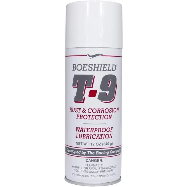 Boeshield T-9 Rust & Corrosion Protection/Inhibitor and Waterproof Lubrication, 12 oz. (4 Pack)