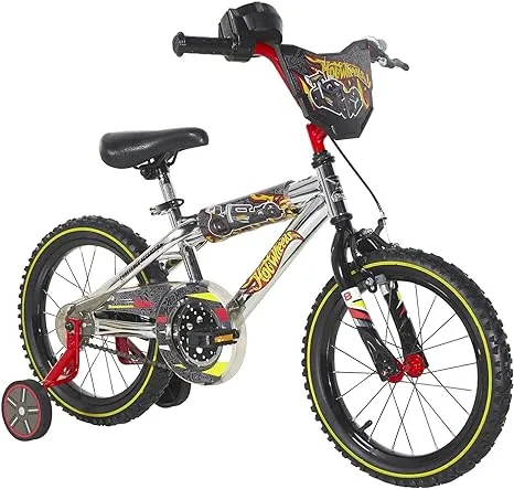 Dynacraft Hot Wheels Children's Bike – Exciting and Colorful Design, Sturdy and Durable, Perfect for Kids Learning to Ride, Easy to Assemble, Ideal for Young Riders