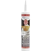 Dicor 651SANSW-1 NON-Leveling Ultra Sealant System - 10.1 Oz, White, High Performance, Non-Yellowing, Fast Curing, Durable, Highly Compatible, UV Stabilized